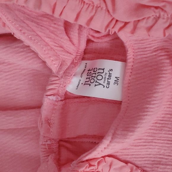 2 one piece infant girl jumpers by Carter's - Picture 3 of 6